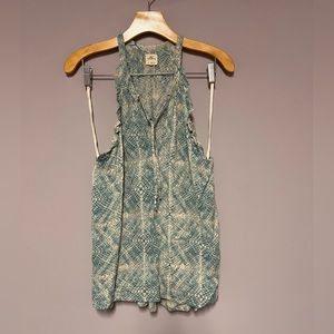 NWT O’Neill BLUE Gray TANK Top Women Large